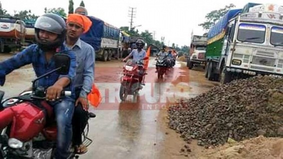 BMS held bike rally BMS held bike rally
